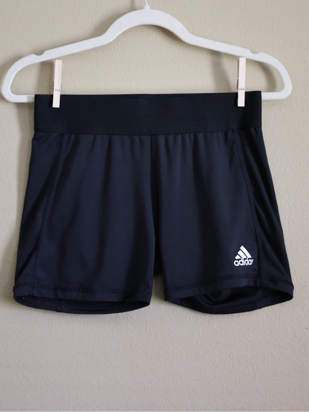 Adidas Black Volleyball Compression Spandex Shorts Medium